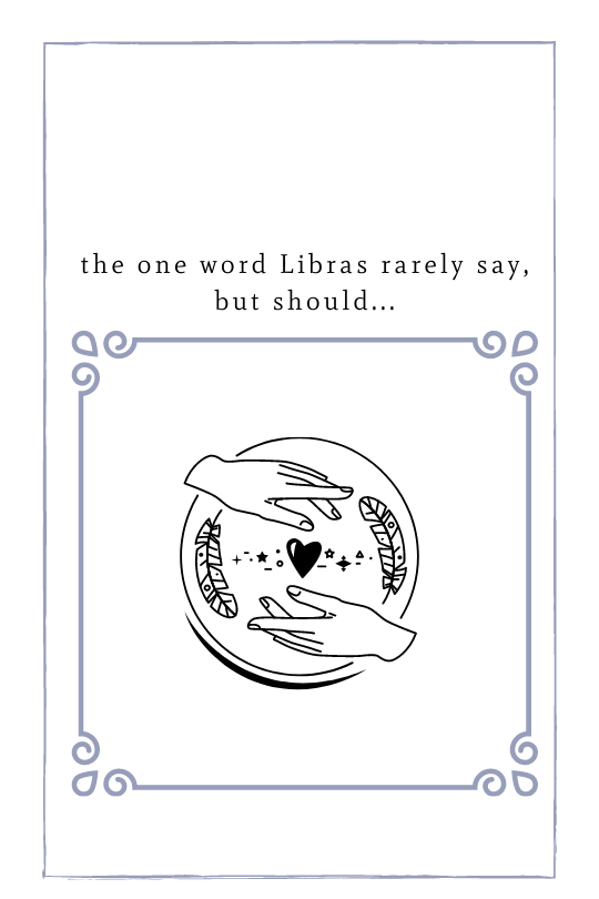Learn to Say No, Libra